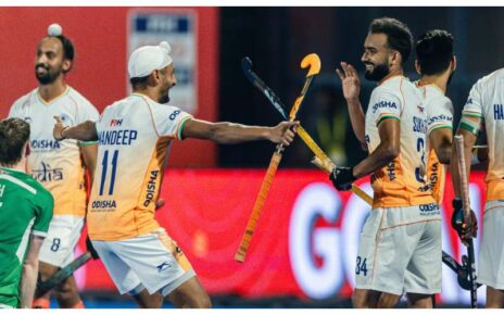 Indian Defeats Ireland 3-1